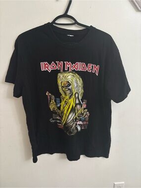Iron maiden Graphic Band T-Shirt unisex size large
